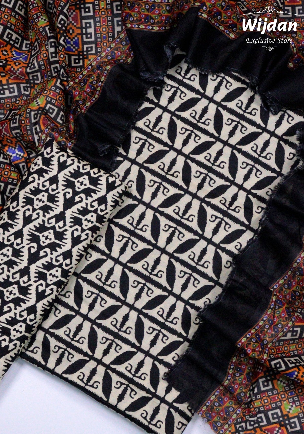 Bin Saeed Printed Lawn Collection'25 Vol-03 D-02
