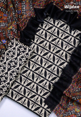 Bin Saeed Printed Lawn Collection'25 Vol-03 D-02