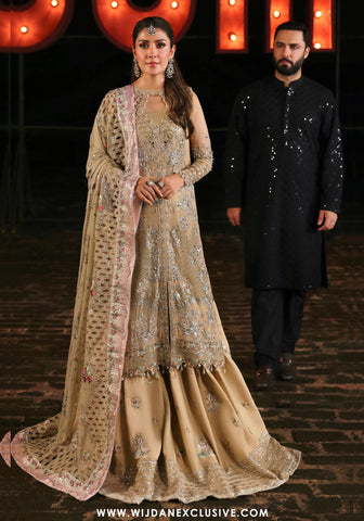 Nureh Jhoomro Unstitched Luxury Formals Collection - 2025 NL-85 Raina