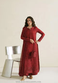 Vera Unstitched Embroidered Raw Silk Formal Edit'26 (LAAL CRIMSON)