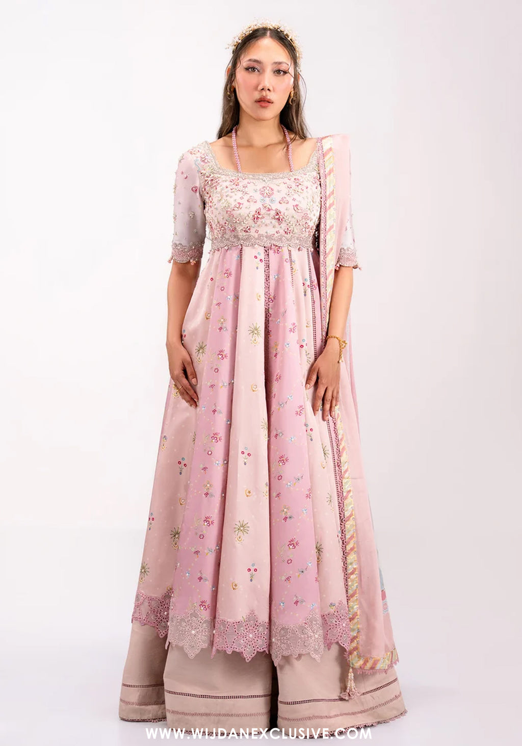 Luxe by Qalamkar | Unstitched Embroidered Silk Formal Collection - 2026 (LARA)