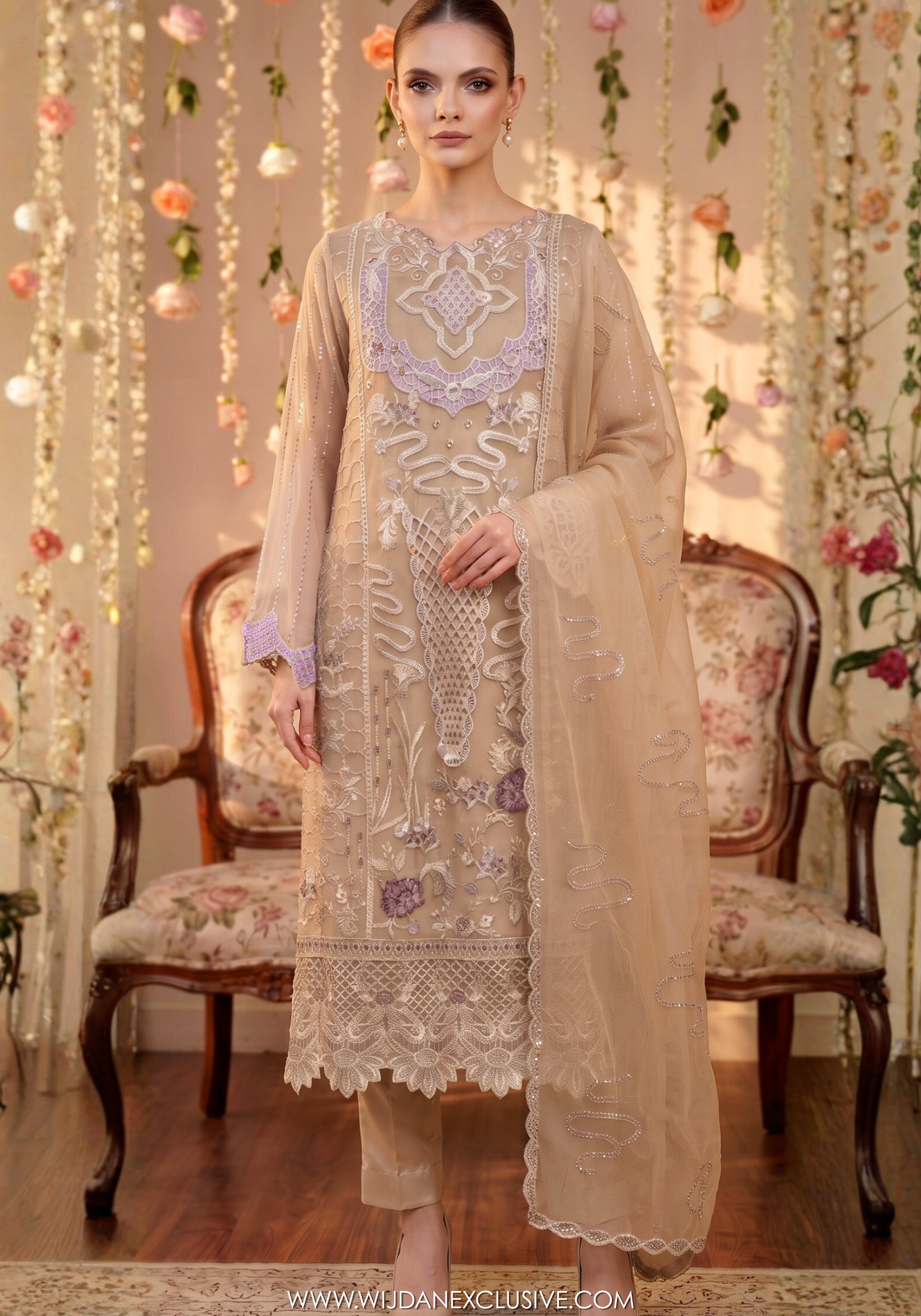 Anaya Noor by Zebtan | Unstitched Luxury Formal Vol-02 Collection - 2026 (AN-02)