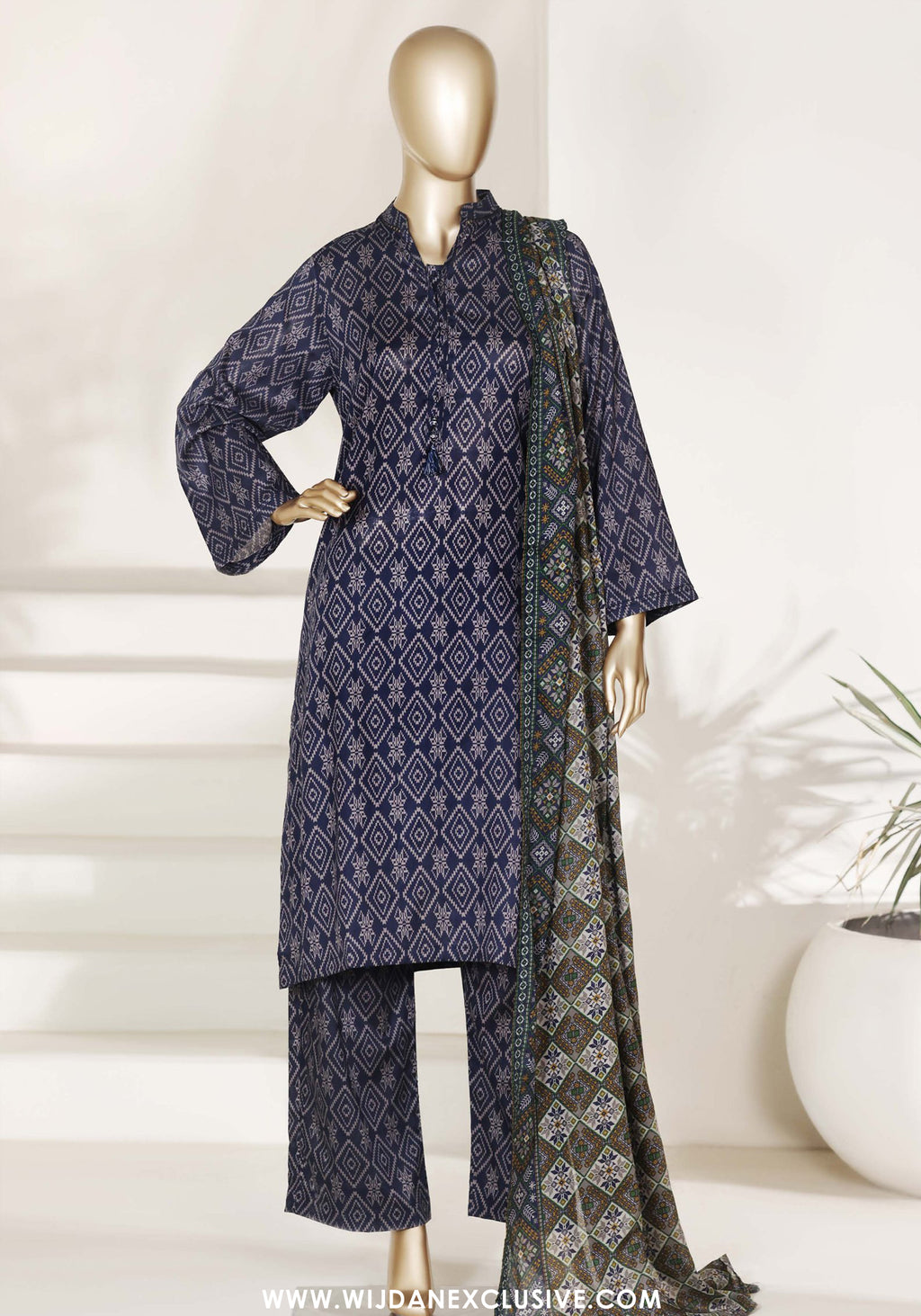 Sadabahar Stitched Printed Lawn Vol-III Collection - 2026 (D-02)