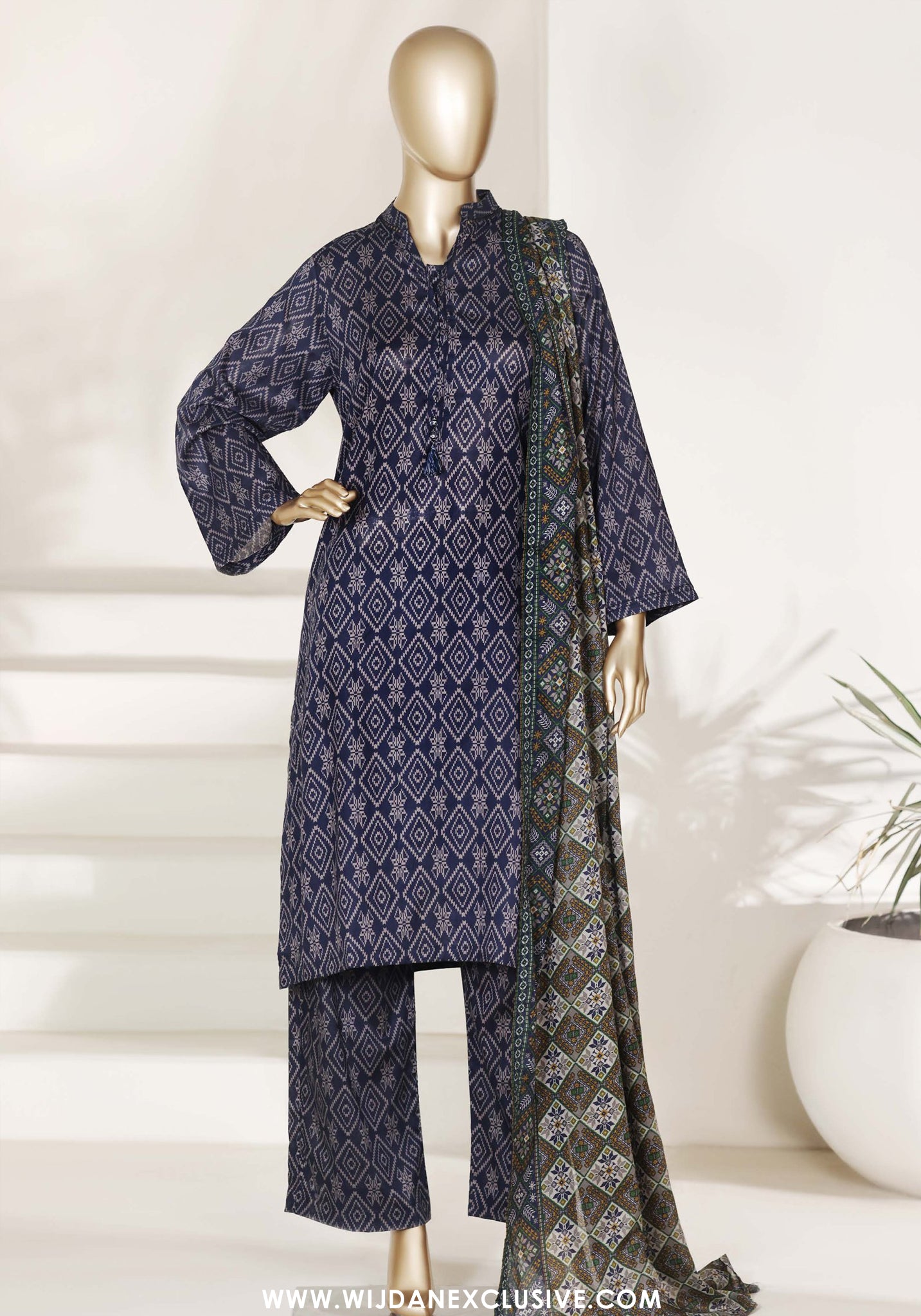 Sadabahar Stitched Printed Lawn Vol-III Collection - 2026 (D-02)