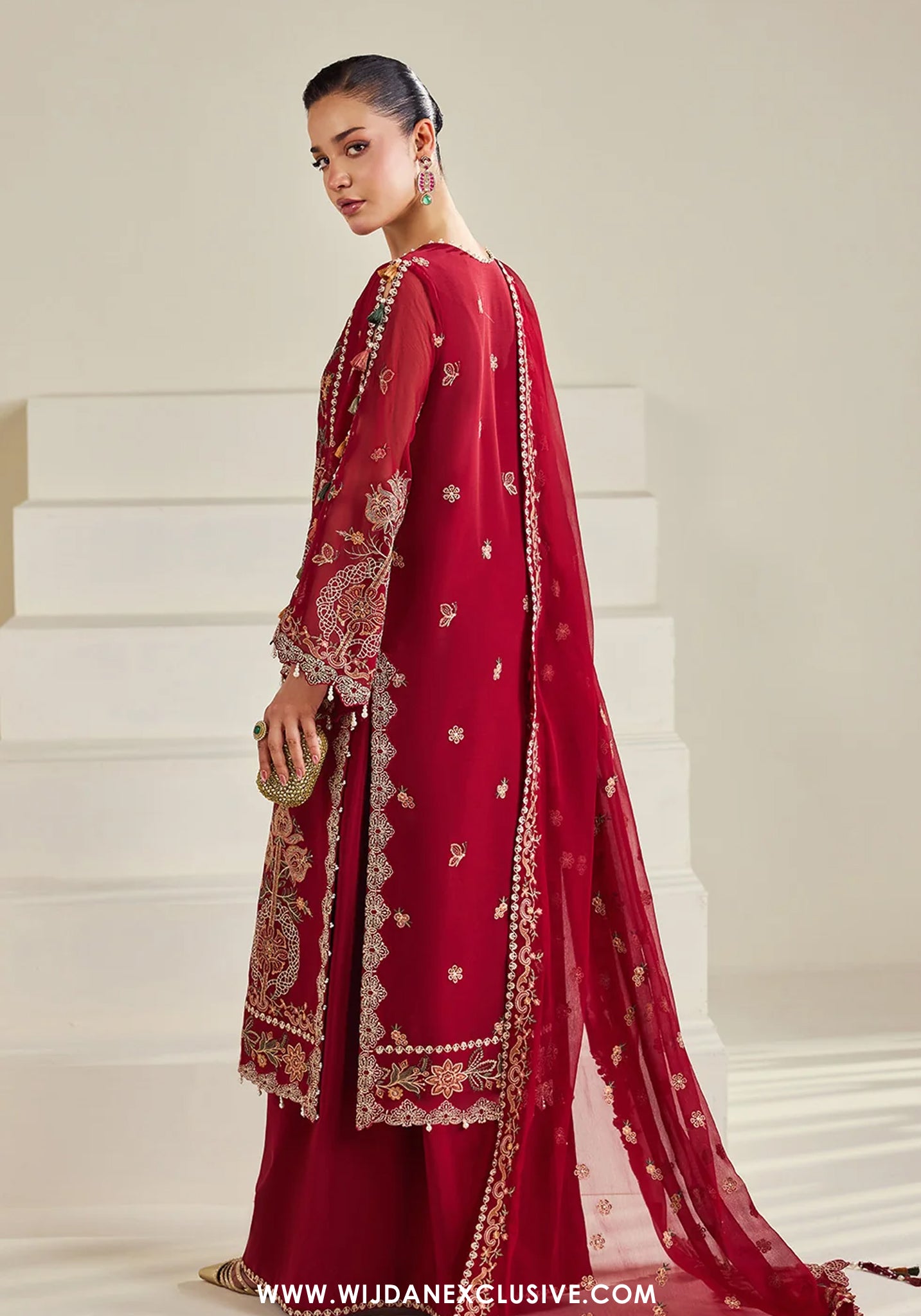 Dhaagay by Alizeh | Unstitched Embroidered Chiffon Formal Vol-05 Collection'26 (SURAIRA)