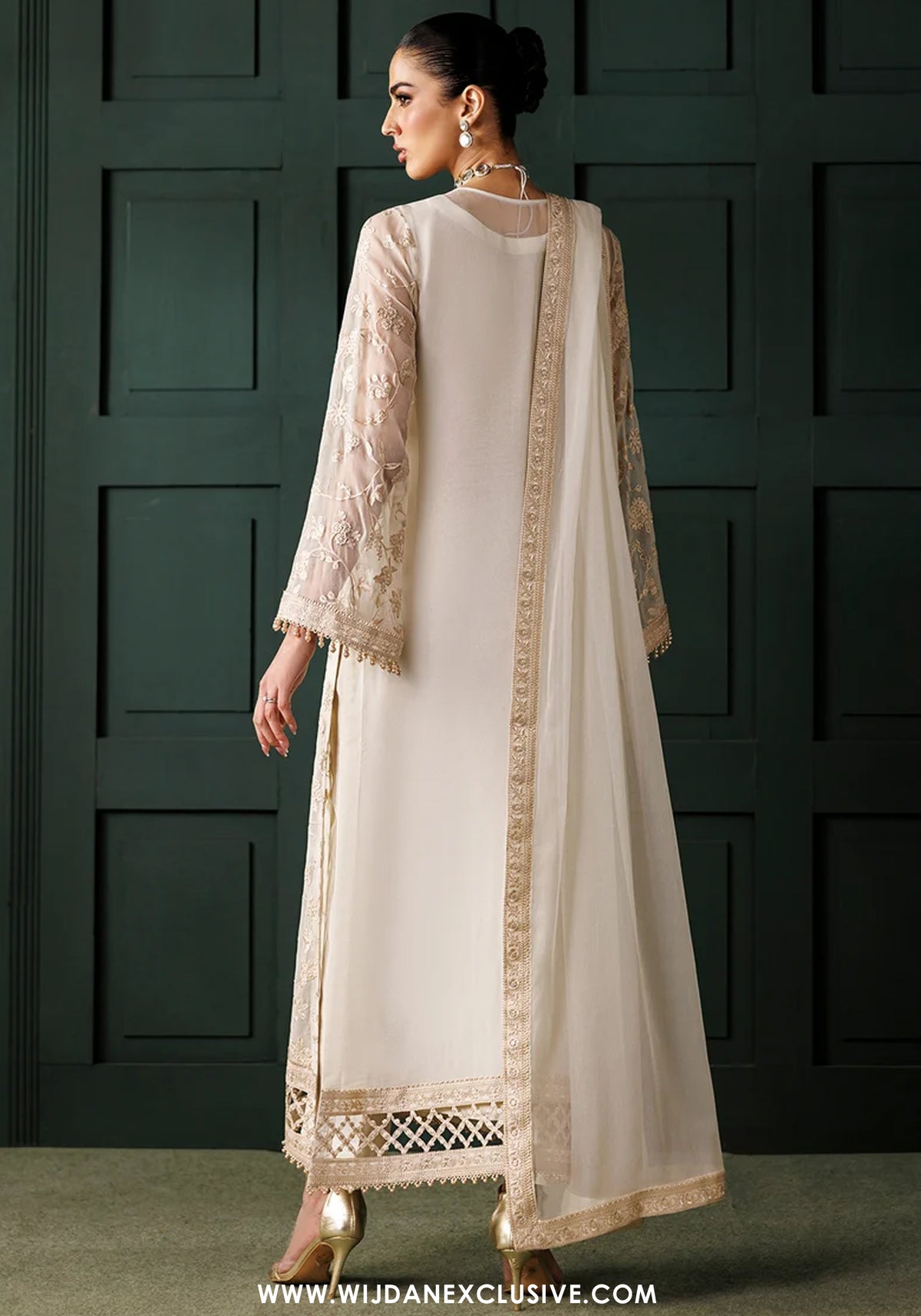Baroque Unstitched Embroidered Chiffon Collection - 2026 (UF-4437)