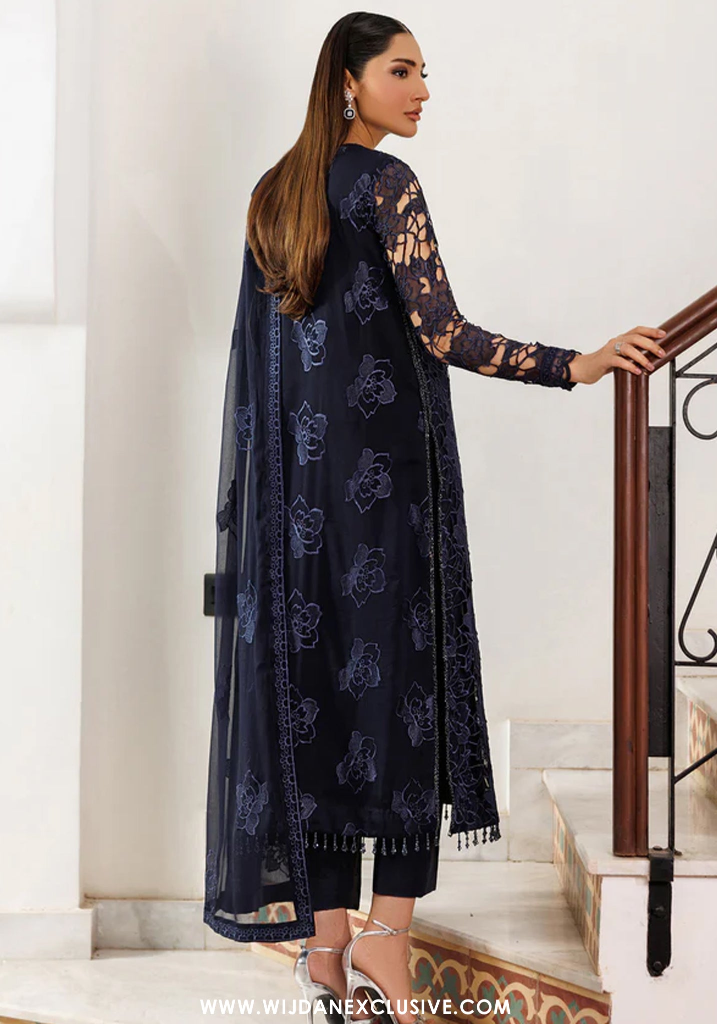 Nourah by Zarif | Unstitched Embroidered Formal Collection - 2026 (SARAYA)