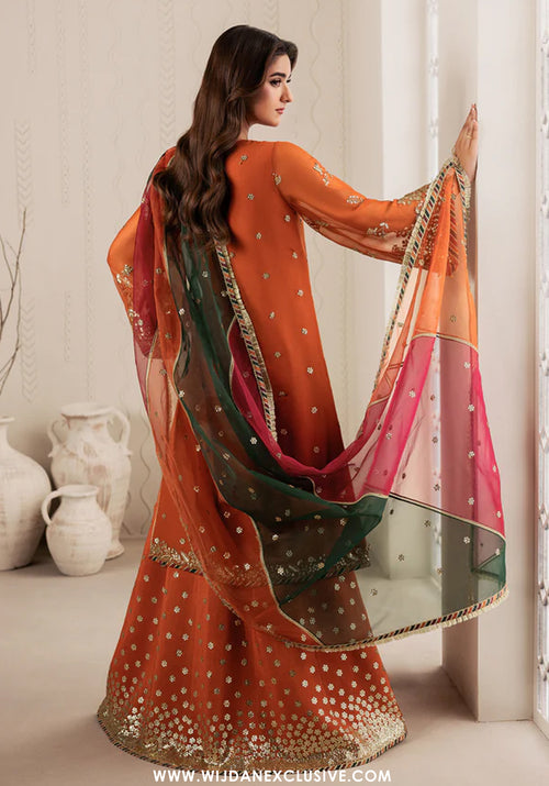 Bayaan by Zarif | Unstitched Formal Chiffon Collection - 2026 (SUNOOR)