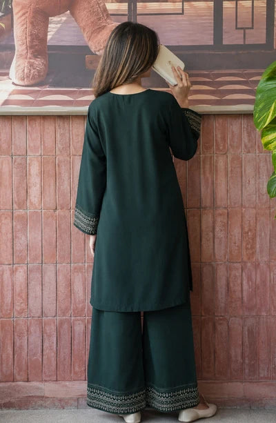 Gul Tanka by Amna Khadija | Stitched 2pc Embroidered Cotton Collection - 2026 (D-02)