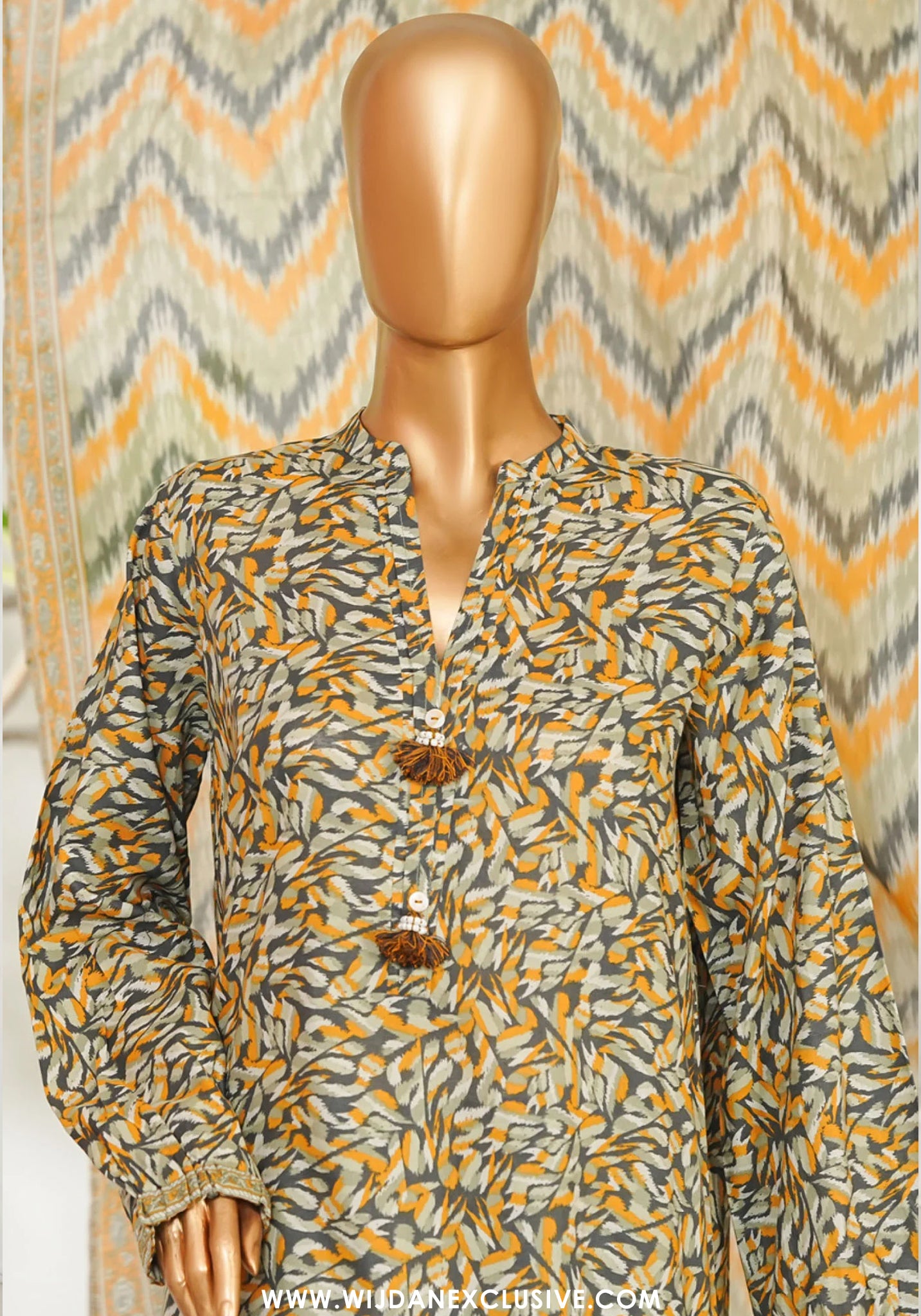 Bin Saeed Stitched Exclusive Printed Lawn Vol-IV Collection - 2026 (D-02)