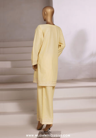 Sadabahar Vybe Stitched 2PC Embroidered Sets Vol-II Collection - 2025 (YELLOW)