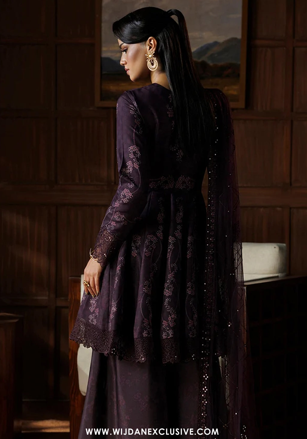 Riwayat by Esra | Stitched 3pc Embroidered Silk Collection - 2026 (SL-23)
