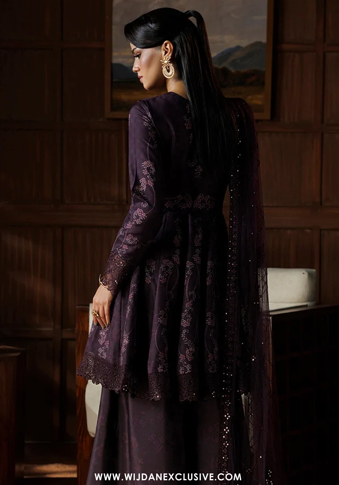 Riwayat by Esra | Stitched 3pc Embroidered Silk Collection - 2026 (SL-23)