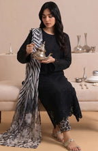 Jeem by  Amna  Khadija | Stitched Chikankari Lawn Collection - 2026 (D-02)