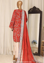 Sadabahar Stitched Printed Linen Collection - 2026 (D-02)