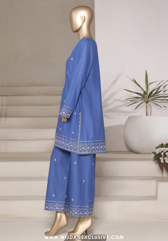 Sadabahar Stitched Vybe 2PC Embroidered Sets Collection - 2025 (ROYAL BLUE)