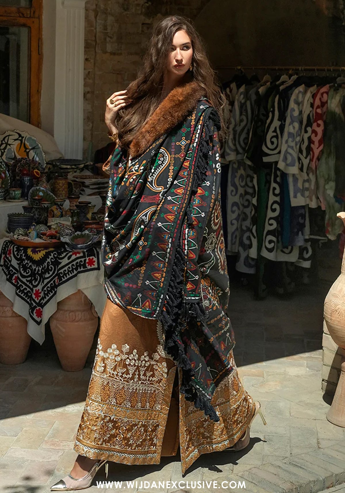 Broadway by Mushq | Unstitched Embroidered Viscose Collection'26 (SAMARKAND JEWEL)