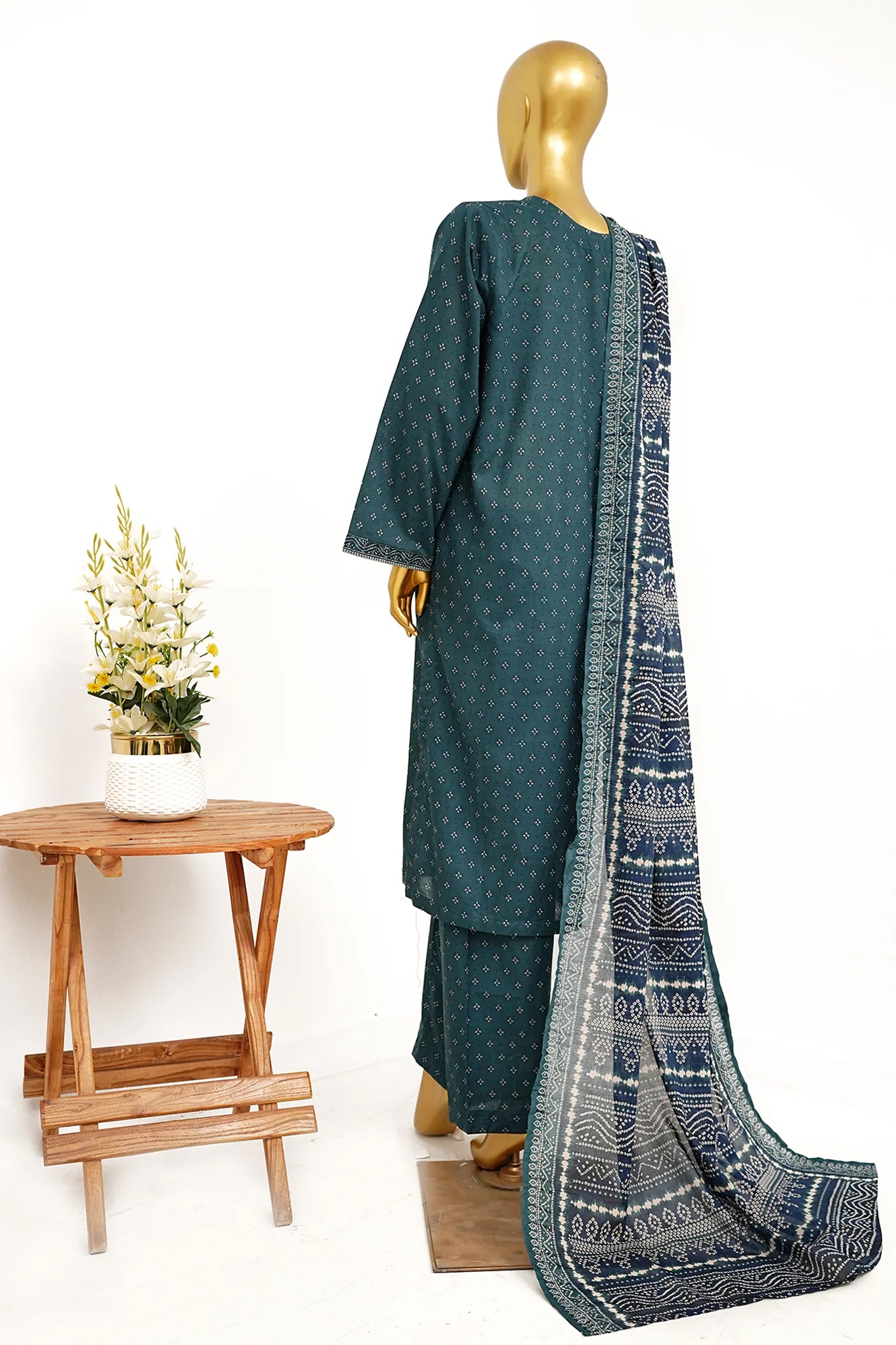 Bin Saeed Stitched Exclusive Printed Lawn Vol-10 Collection – 2026 (D-02)