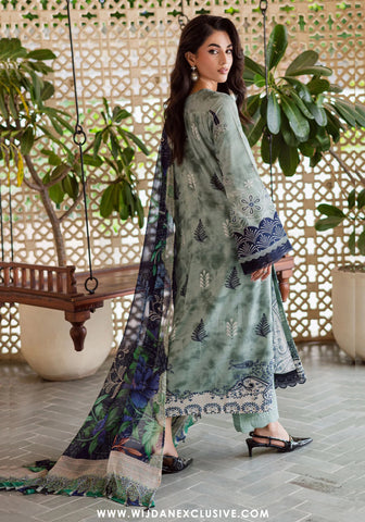 Nureh Unstitched Signature Printed Linen Collection - 2025 SP-164