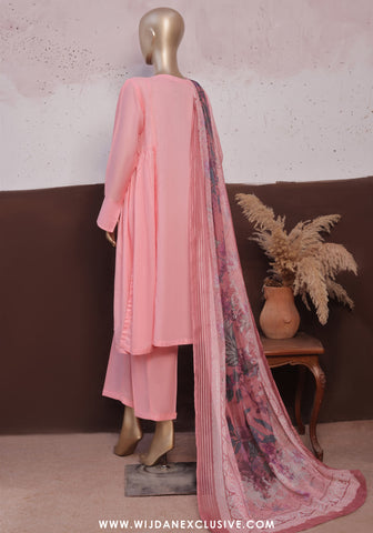 Daily Drop by HZ Textile RTW Solids Twinset 3PC Collection - 2025 (SALMON)