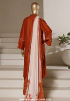 Eclair by Sadabahar | Stitched 3pc Embroidered Lawn Vol-02 Collection - 2026 (D-02)