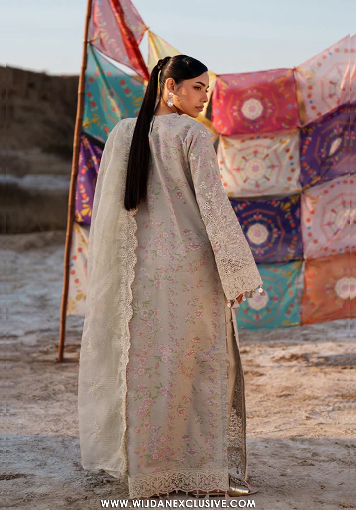 Sunlit Groove by Emaan Adeel | Unstitched Luxury Lawn Collection - 2026 (MEHVES)