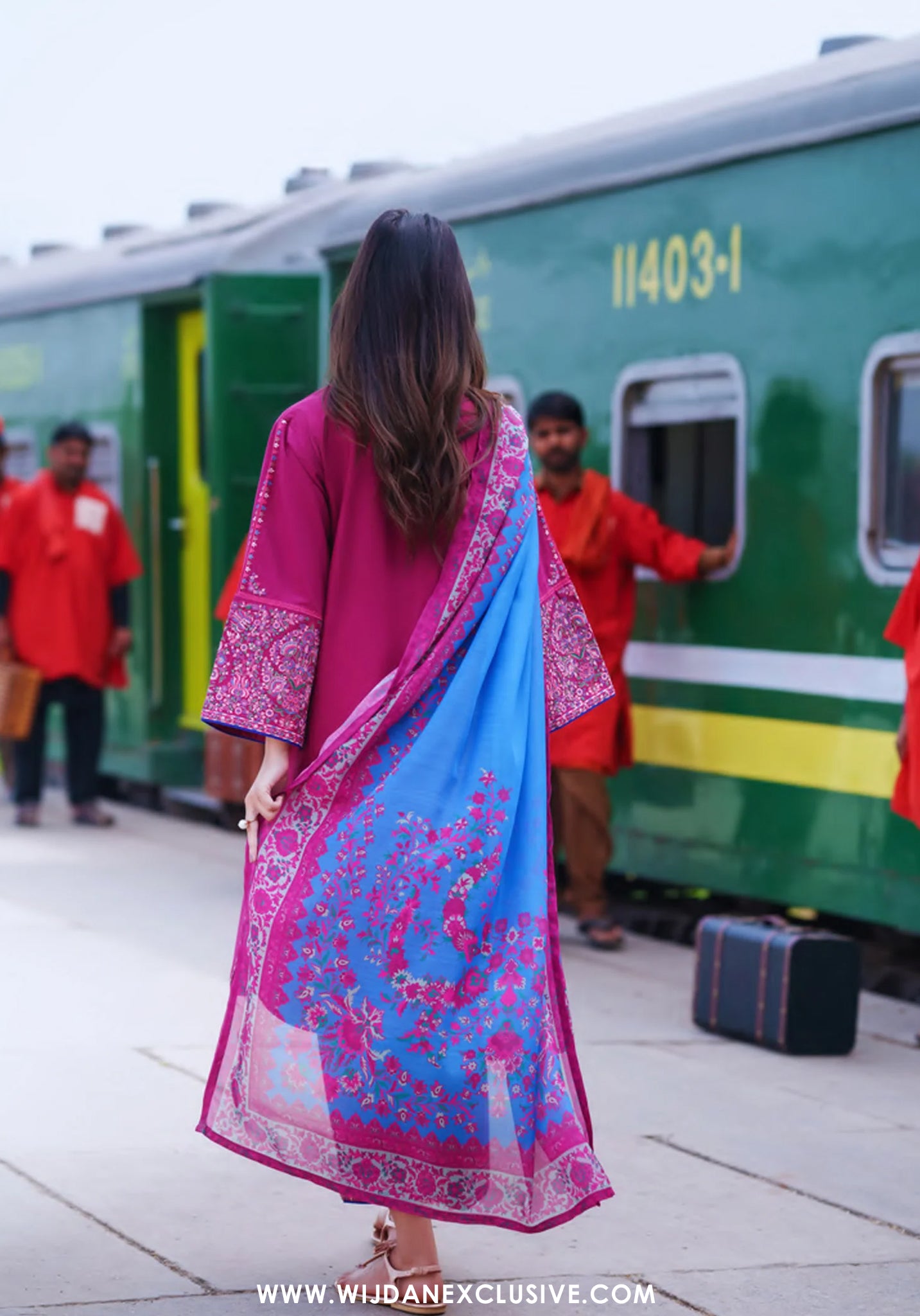 Safarnama by Casual Lite | Stitched Embroidered Lawn Collection - 2026 (D-02)