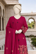 Chashni Broshia Unstitched Lawn Collection by Wijdan (D-02)