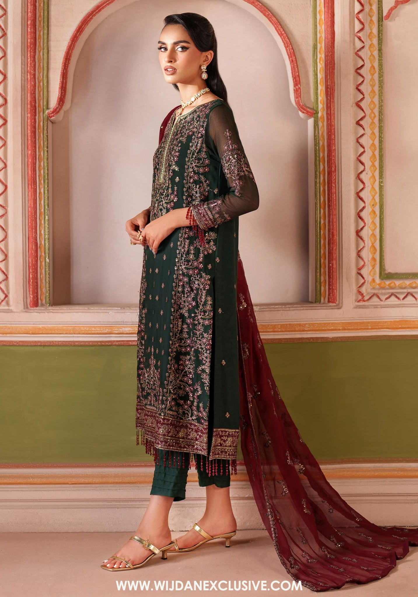 Mahrosh Unstitched Formals Collection - 2025 by Zarif MUF-07 MINSHA