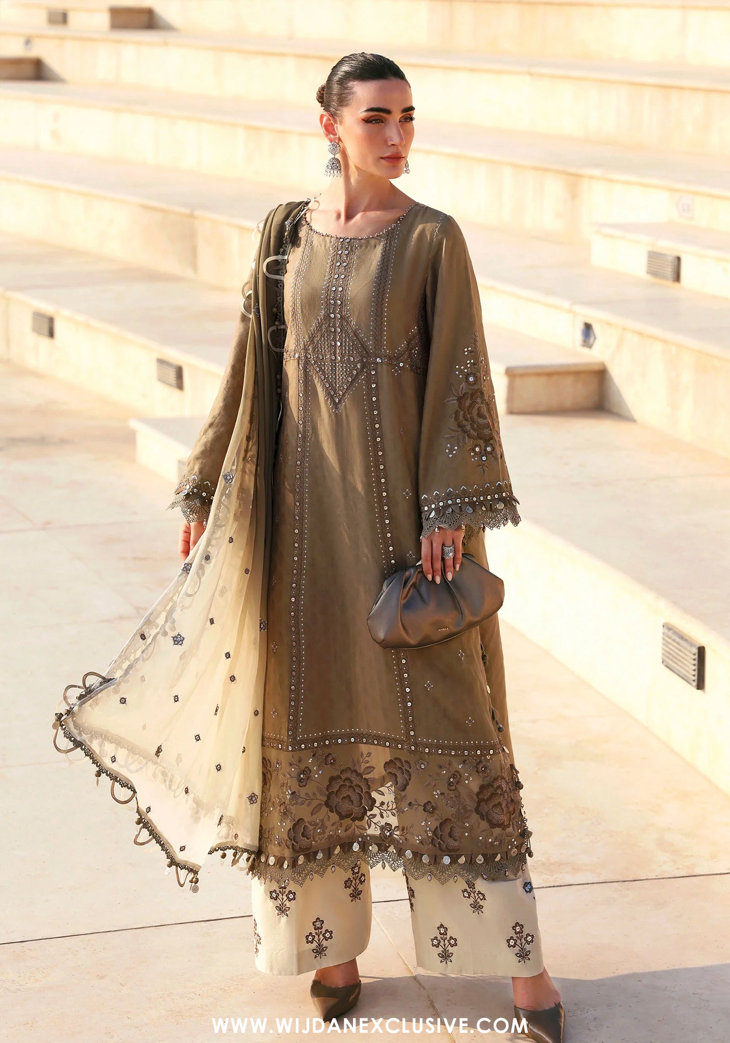 Luxury Unstitched Lawn Eid Edit’26 by Maria.B (D-2A)