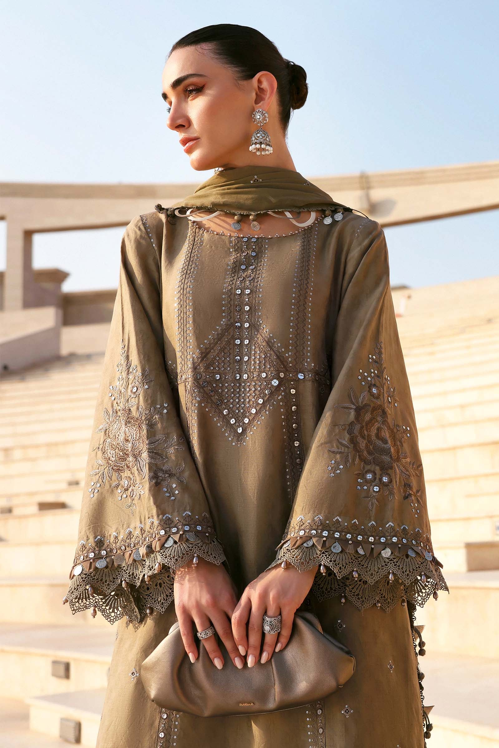Luxury Unstitched Lawn Eid Edit’26 by Maria.B (D-2A)