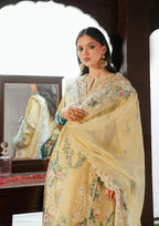 Ek Fasana by Kahf | Unstitched Luxury Lawn Collection - 2026 (MUSKAAN)