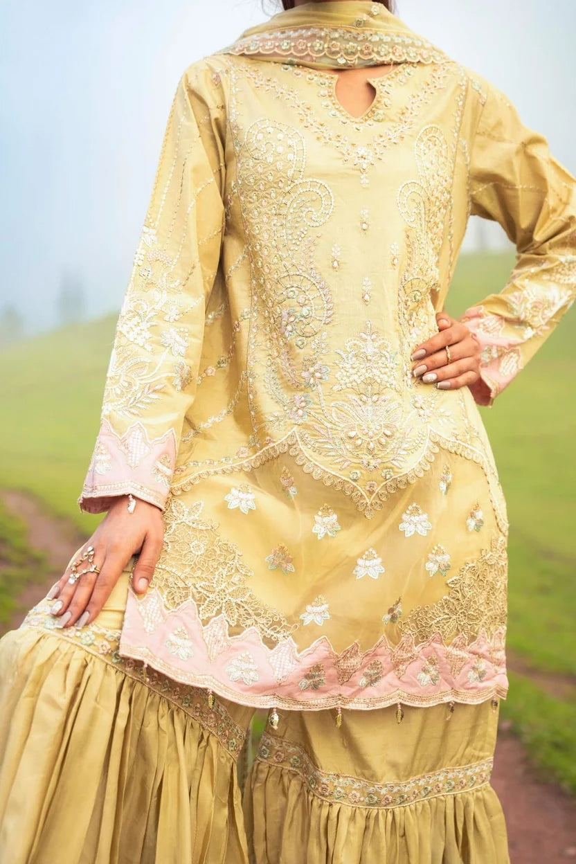 Dastaan by Zebtan | Unstitched Embroidered Formal Collection - 2026 (D-07)