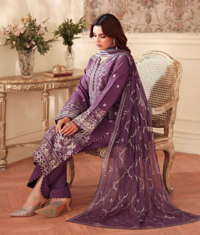 Aangan by Ramsha | Unstitched Rawsilk Vol-II Collection - 2025 AA-208