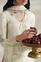 Vera Unstitched Embroidered Festive Formal Collection'26 (Chand Ivory Shirt Set)