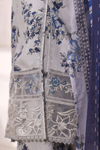 Sadabahar Stitched Festive Embroidered Viscose Collection - 2025 (ICE BLUE)