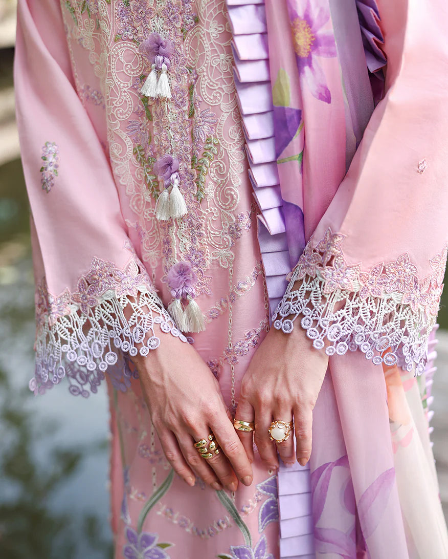 The Secret Garden by Mushq | Unstitched Embroidered Lawn Collection - 2026 (MOONPETAL)