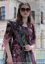 Sunshine Bloom Premium Unstitched Embroidered Collection - 2026 (D-02)