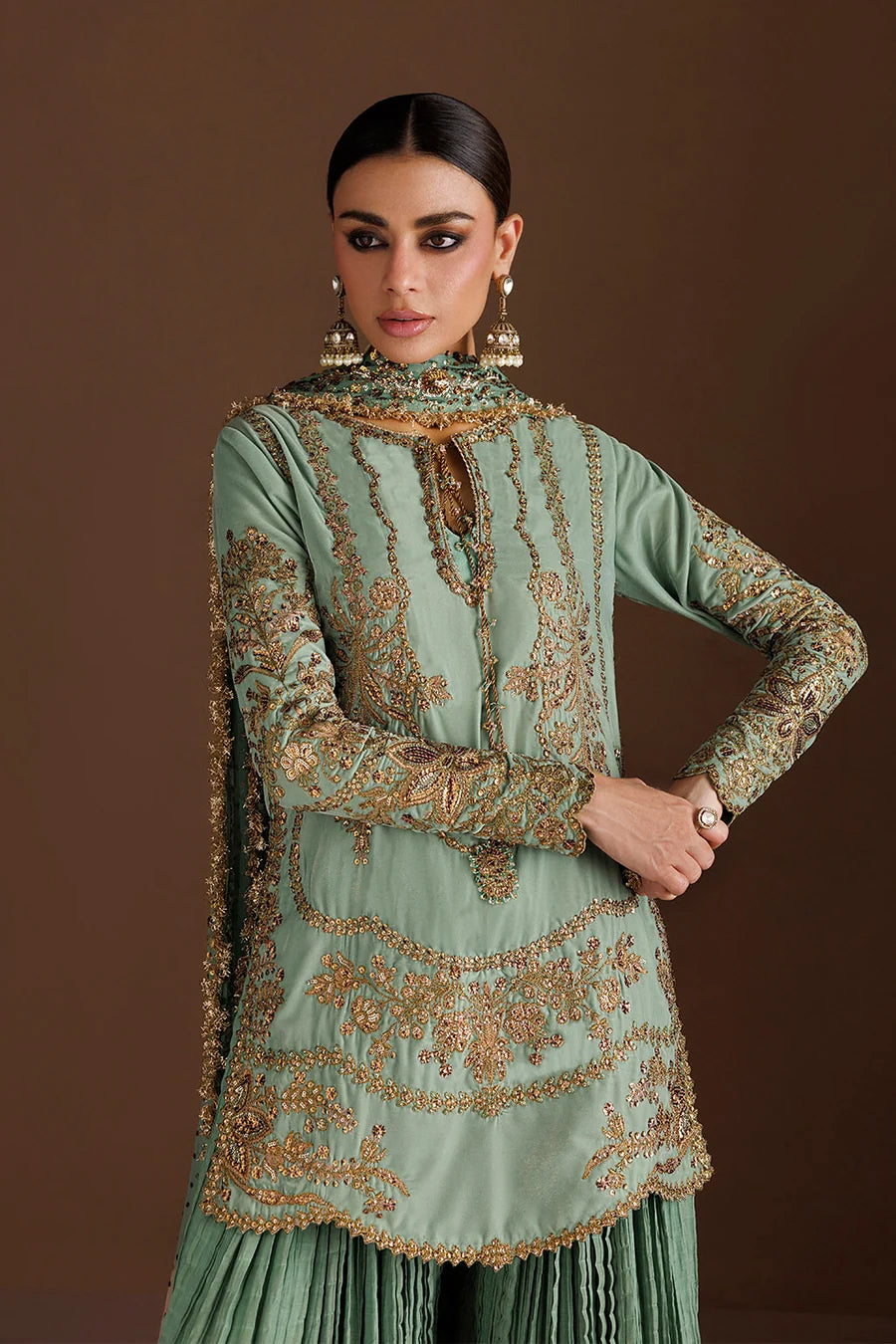 Iznik Unstitched Embroidered Velvet Collection - 2026 (IV-87)