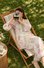 Fairy Meadows by Amna Khadija | Stitched Cotton Co-ord Set Collection - 2026 (D-03)