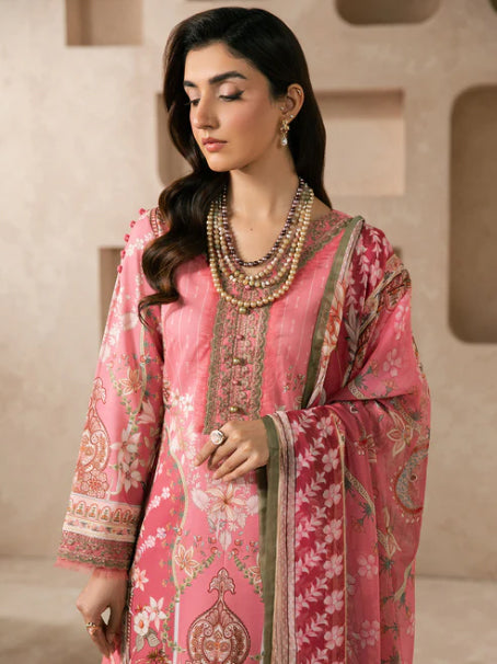Syra by Gulaal | Unstitched Printed & Embroidered Lawn Collection - 2026 (FLOREN)