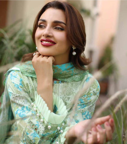 Charizma Basic Embroidered Lawn - 2025 Volume-01 CB5-06