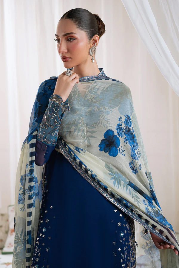 Amaya by Nureh  | Unstitched Embroidered Luxury Formal Chiffon Collection - 2026 (AM-37)