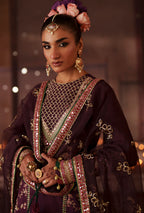 Meharma by AJR Coture | Unstitched Silk Collection - 2026 (NAZNEEN)