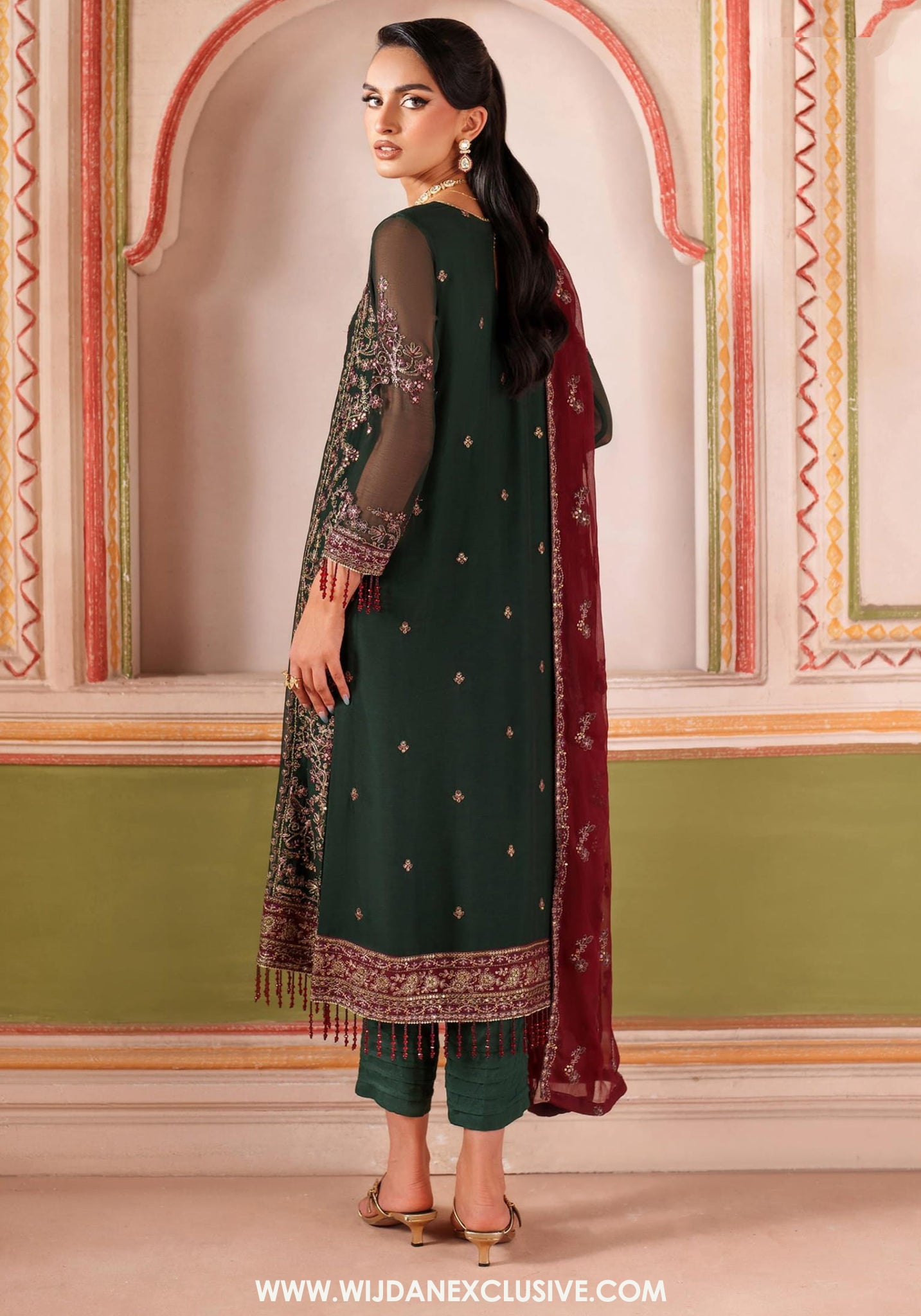 Mahrosh Unstitched Formals Collection - 2025 by Zarif MUF-07 MINSHA