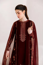 The Velvet Affair by Emaan Adeel | Unstitched Formal Embroidered Collection'26 (CORINNE)