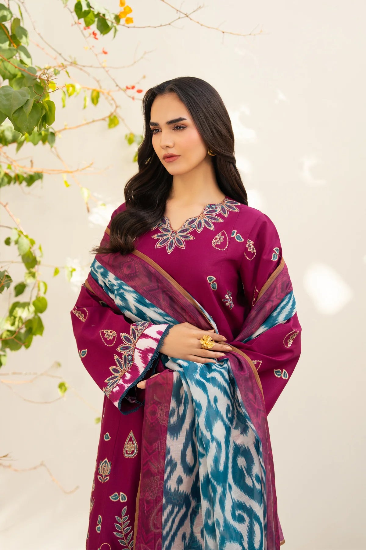 Namah by Xenia | Unstitched Embroidered Summer Lawn Collection - 2026 (NELAM)