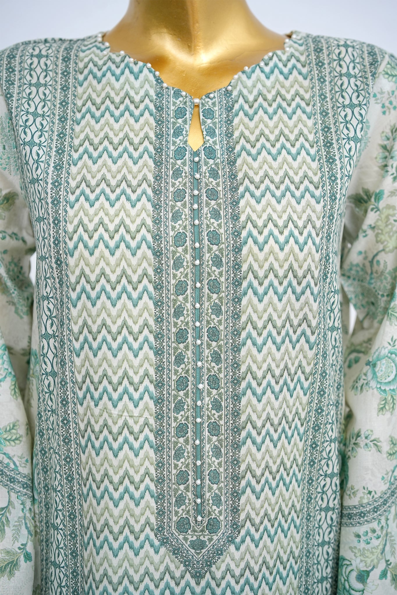 Bin Saeed Stitched Exclusive Printed Lawn Vol-09 Collection – 2026 (D-02)