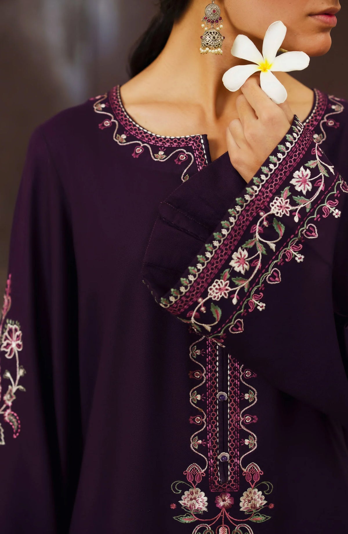 Moksha by Casual Lite | Stitched Embroidered Premium Silk Collection'26 (D-02)