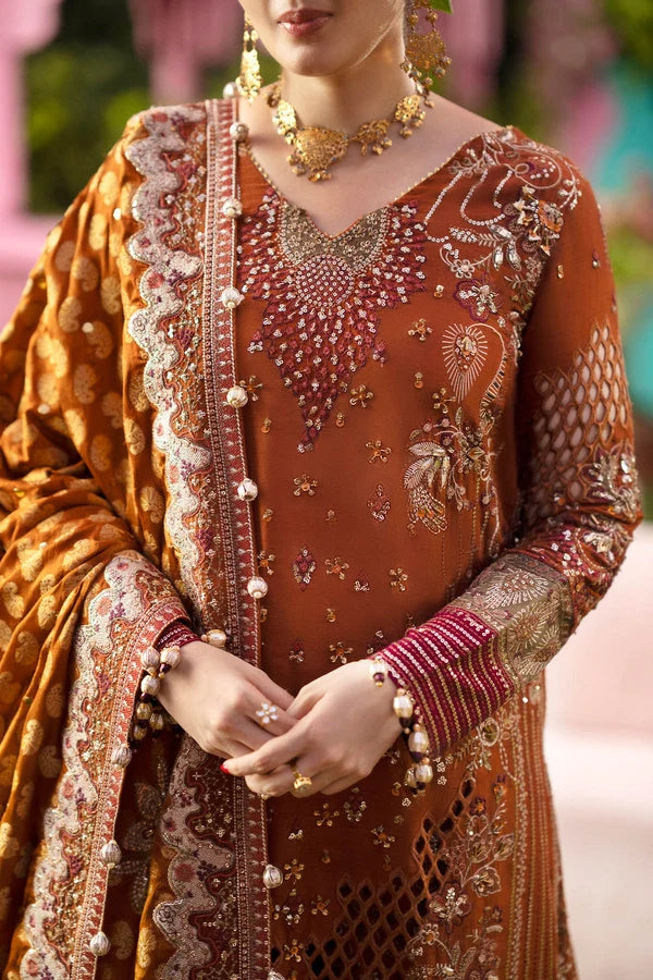 Nureh Jhoomro Unstitched Luxury Formals Collection - 2026 (NL-98)